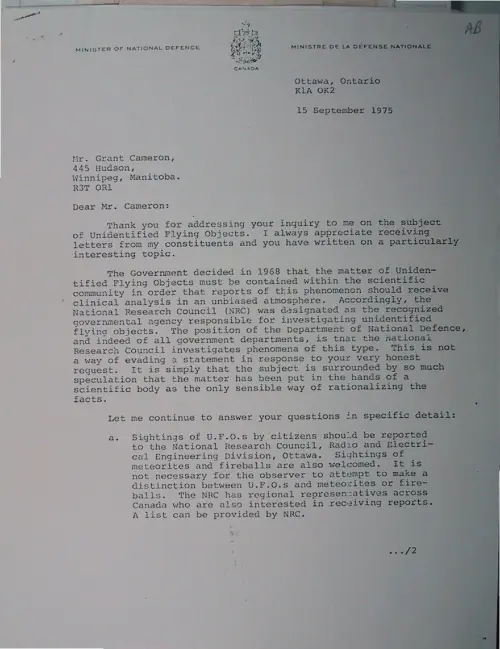 First page of Wilbert Smith Archives Files Box 1130 18 1130-18-p062