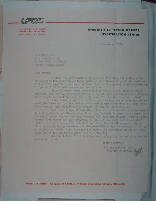 First page of Wilbert Smith Archives Files Box 1131 04 1131-04-p025