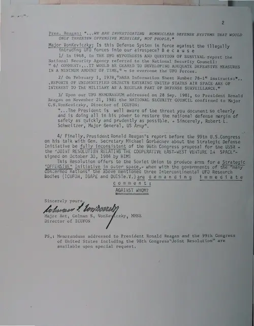 First page of Wilbert Smith Archives Files Box 1130 21 1130-21-p208
