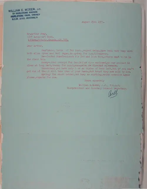 First page of Wilbert Smith Archives Files Box 1131 04 1131-04-p007