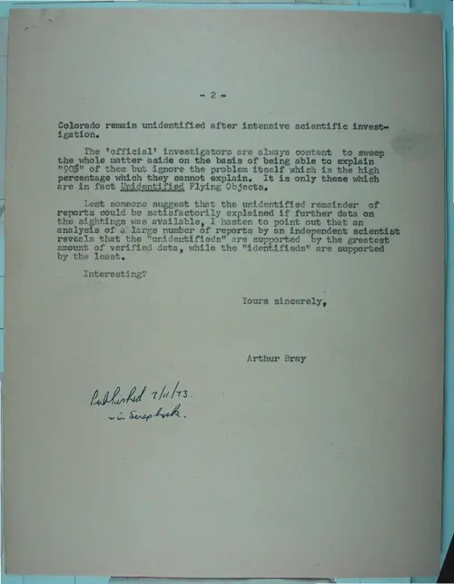 First page of Wilbert Smith Archives Files Box 1131 07 1131-07-p002