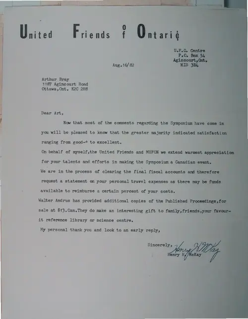 First page of Wilbert Smith Archives Files Box 1131 01 1131-01-p006