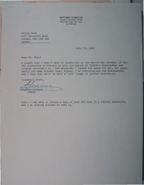 First page of Wilbert Smith Archives Files Box 1130 21 1130-21-p040
