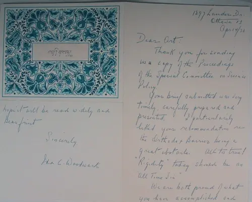 First page of Wilbert Smith Archives Files Box 1130 11 1130-11-p053