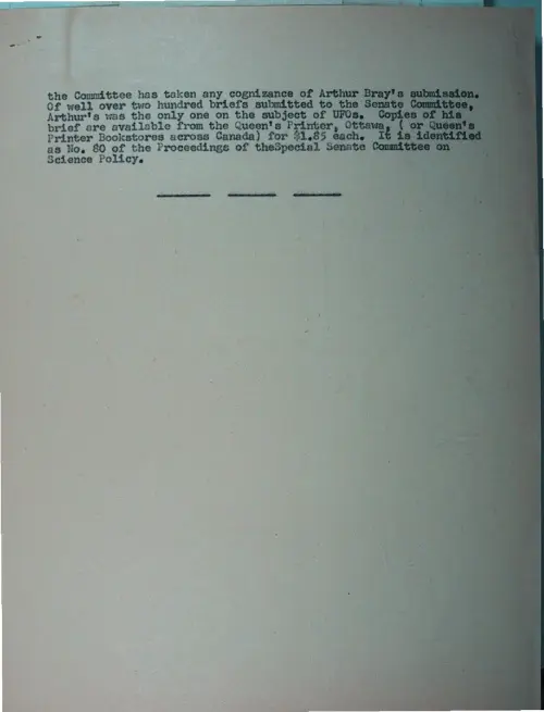 First page of Wilbert Smith Archives Files Box 1130 11 1130-11-p061