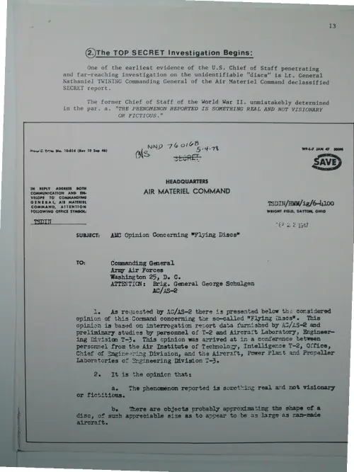 First page of Wilbert Smith Archives Files Box 1136 14 1136-14-p001