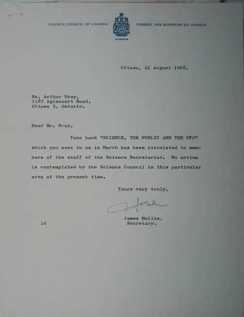First page of Wilbert Smith Archives Files Box 1130 18 1130-18-p093