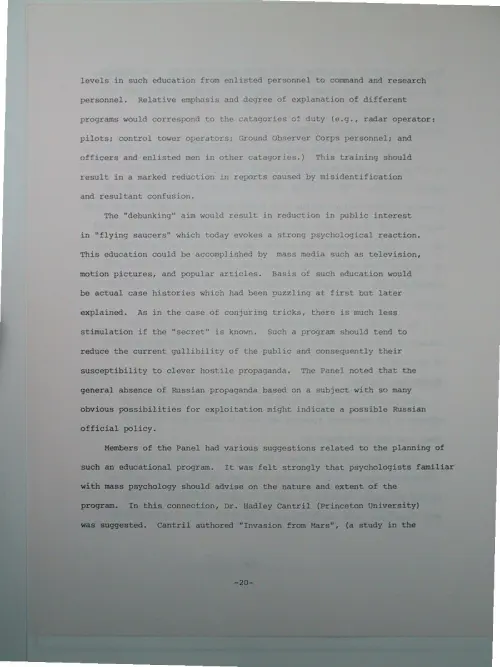 First page of Wilbert Smith Archives Files Box 1136 09 1136-09-p025