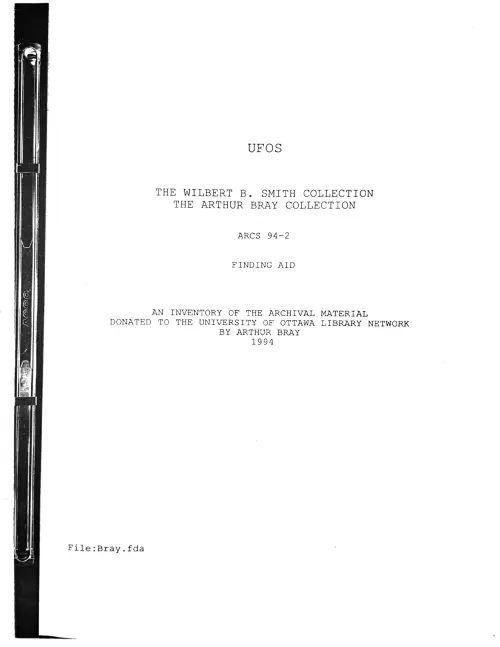 First page of Canada Smith Finders Guide