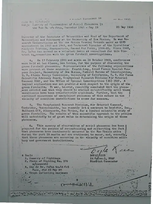 First page of Wilbert Smith Archives Files Box 1136 13 1136-13-p016