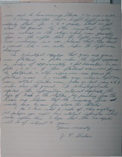 First page of Wilbert Smith Archives Files Box 1131 01 1131-01-p048