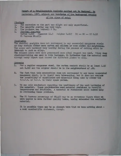 First page of Wilbert Smith Archives Files Box 1131 19 1131-19-p206
