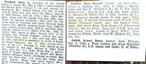 First page of Eisenhower secret service