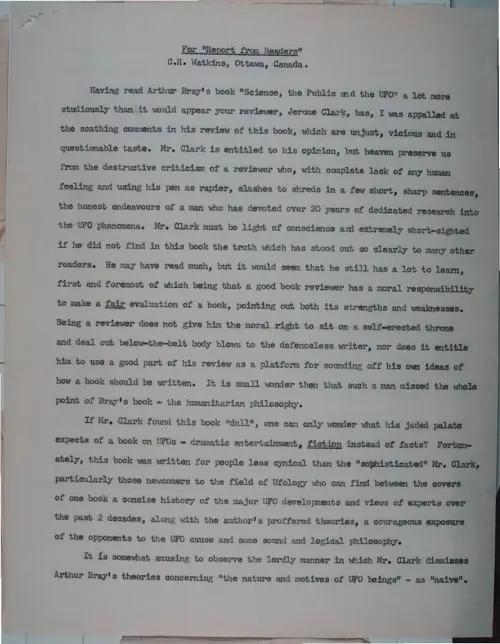 First page of Wilbert Smith Archives Files Box 1131 07 1131-07-p052