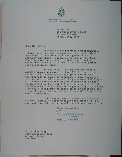 First page of Wilbert Smith Archives Files Box 1131 15 1131-15-p005