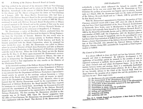 First page of Canada Dr. DC Rose