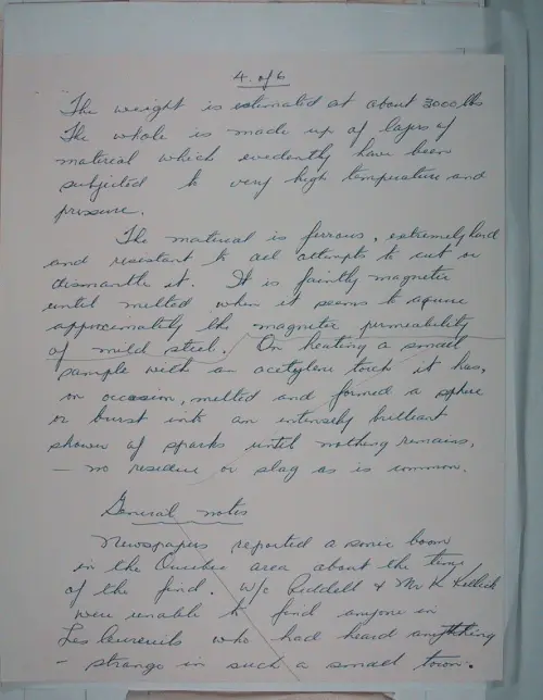 First page of Wilbert Smith Archives Files Box 1131 19 1131-19-p284