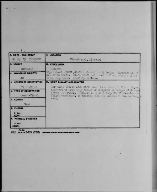 First page of 1953.05 - 6385015 - Flourissant, Missouri