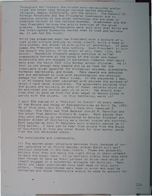 First page of Wilbert Smith Archives Files Box 1131 03 1131-03-p190