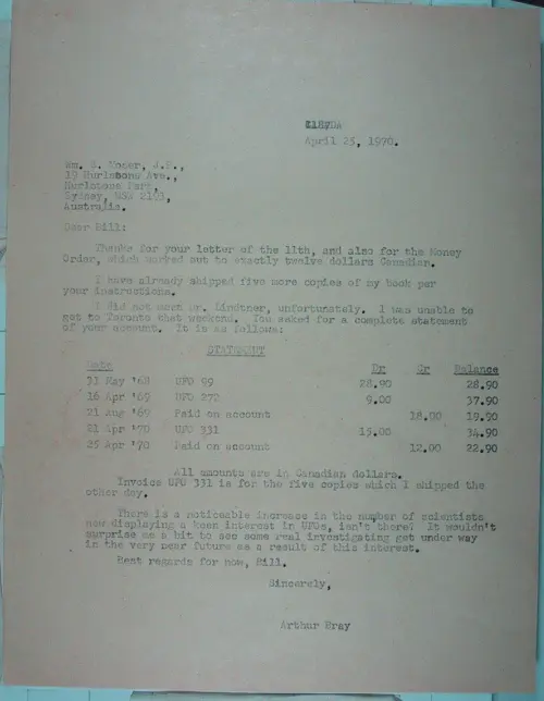 First page of Wilbert Smith Archives Files Box 1131 04 1131-04-p023