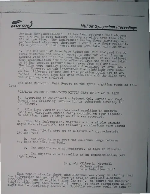 First page of Wilbert Smith Archives Files Box 1130 16 1130-16-p003