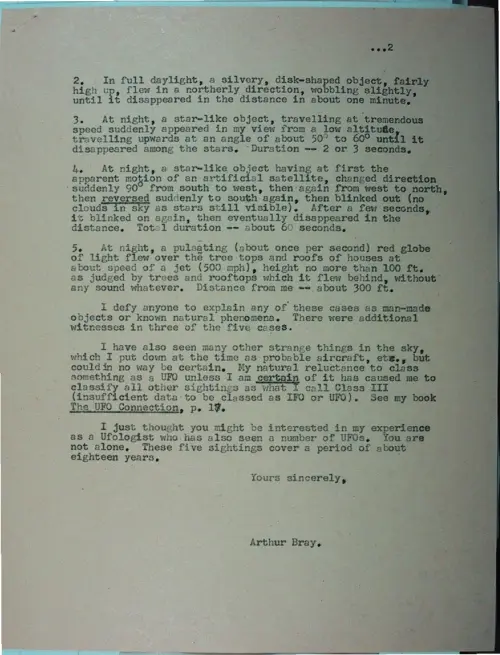 First page of Wilbert Smith Archives Files Box 1130 05 1130-05-p008