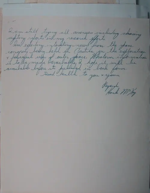 First page of Wilbert Smith Archives Files Box 1131 01 1131-01-p043