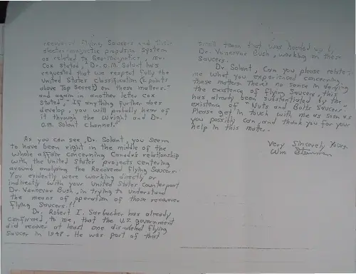 First page of Wilbert Smith Archives Files Box 1131 02 1131-02-p111