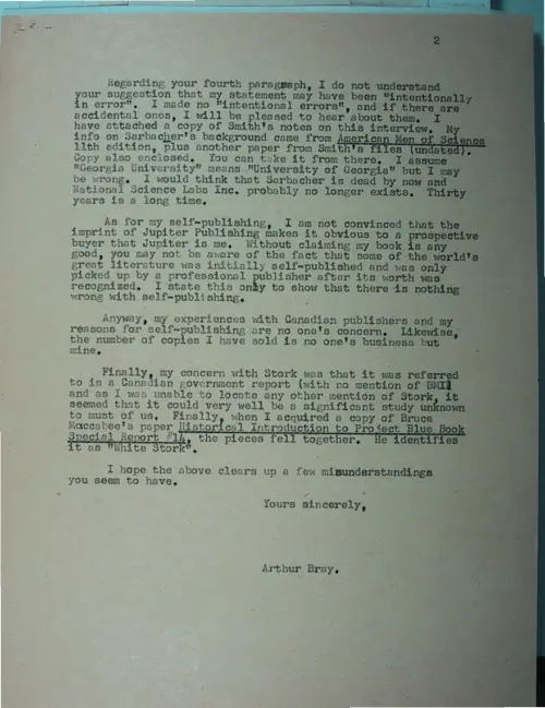 First page of Wilbert Smith Archives Files Box 1130 17 1130-17-p006