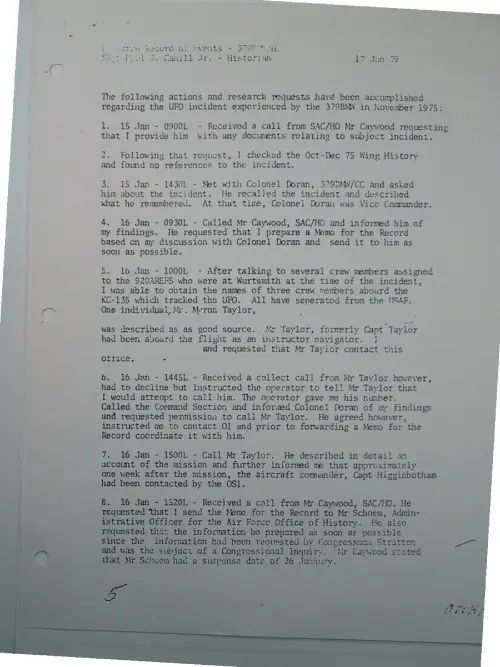 First page of Wilbert Smith Archives Files Box 1136 07 1136-07-p076