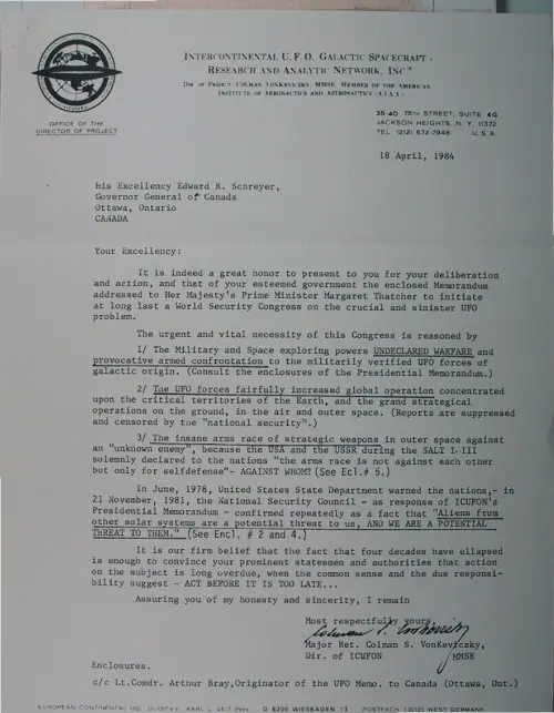 First page of Wilbert Smith Archives Files Box 1130 21 1130-21-p222
