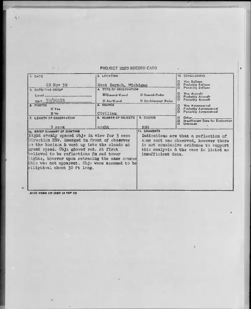 First page of 1959.11 - 6966374 - West Branch, Michigan