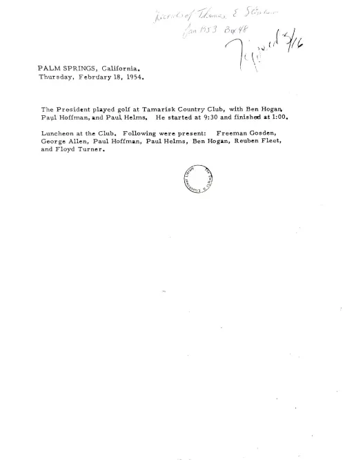 First page of Eisenhower Eisenhower Edward-s AFB 5