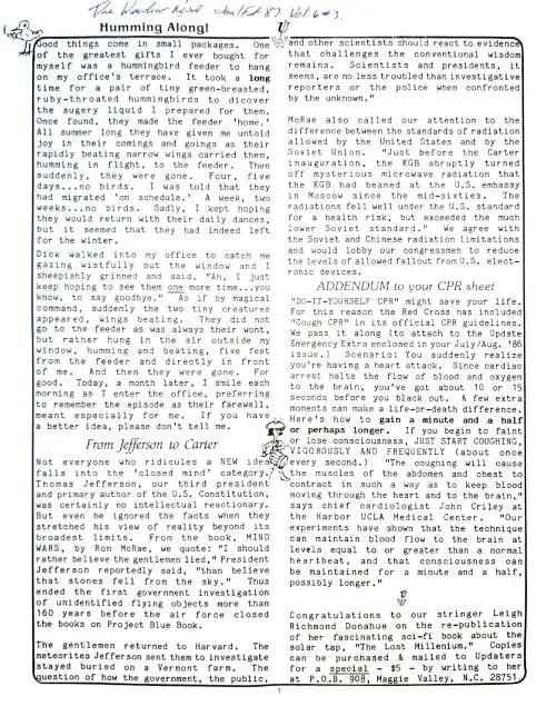 First page of Harold Sherman Harold Sherman Files 2