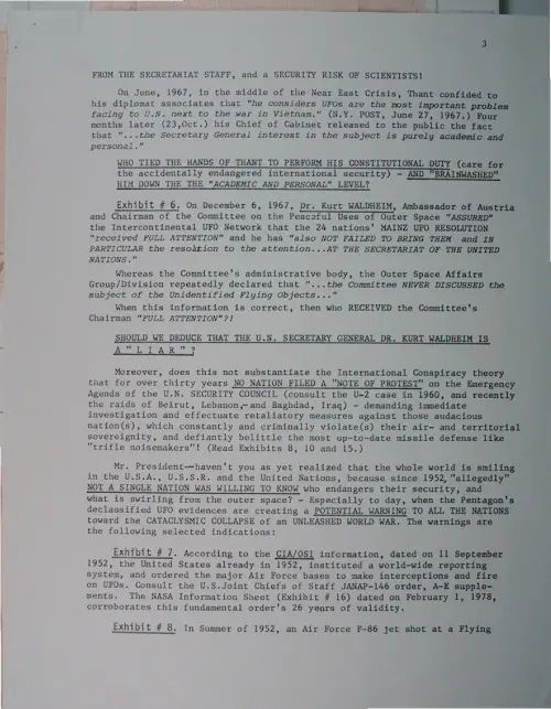 First page of Wilbert Smith Archives Files Box 1130 21 1130-21-p083