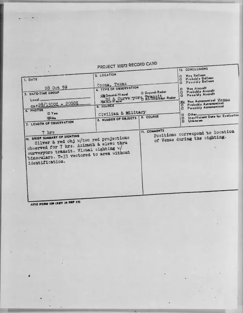 First page of 1959.10 - 6963810 - Ozona, Texas