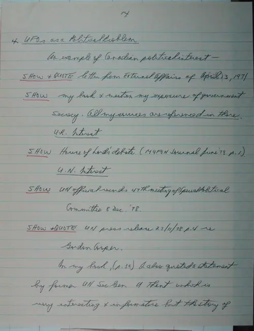 First page of Wilbert Smith Archives Files Box 1130 03 1130-03-p017