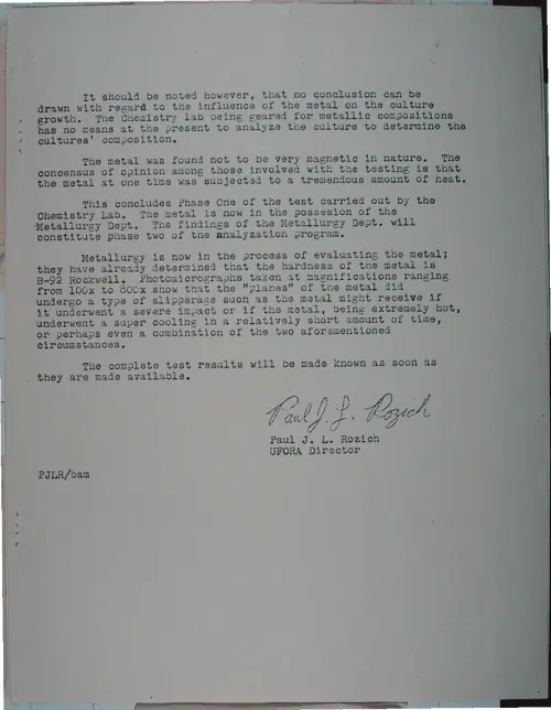 First page of Wilbert Smith Archives Files Box 1131 19 1131-19-p104