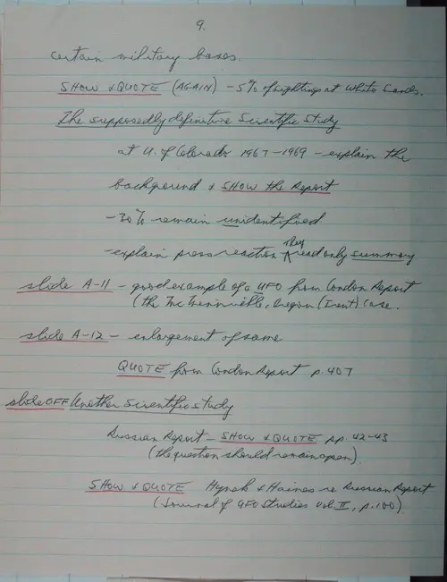 First page of Wilbert Smith Archives Files Box 1130 03 1130-03-p009
