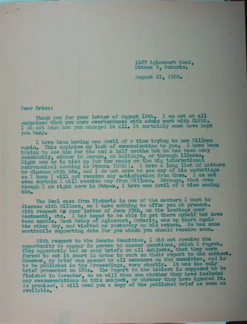 First page of Wilbert Smith Archives Files Box 1130 09 1130-09-p012