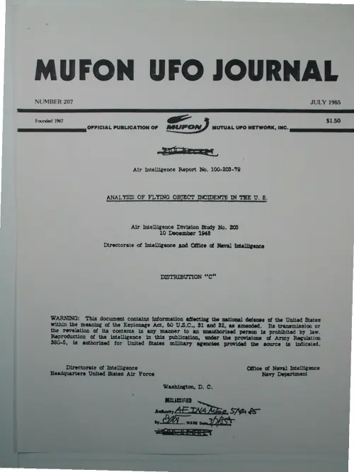 First page of Wilbert Smith Archives Files Box 1136 12 1136-12-p001