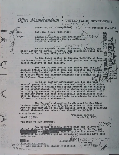First page of Wilbert Smith Archives Files Box 1130 04 1130-04-p033