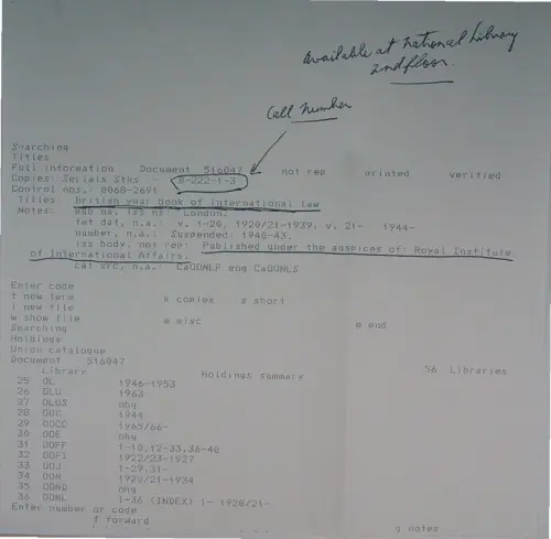 First page of Wilbert Smith Archives Files Box 1130 21 1130-21-p047