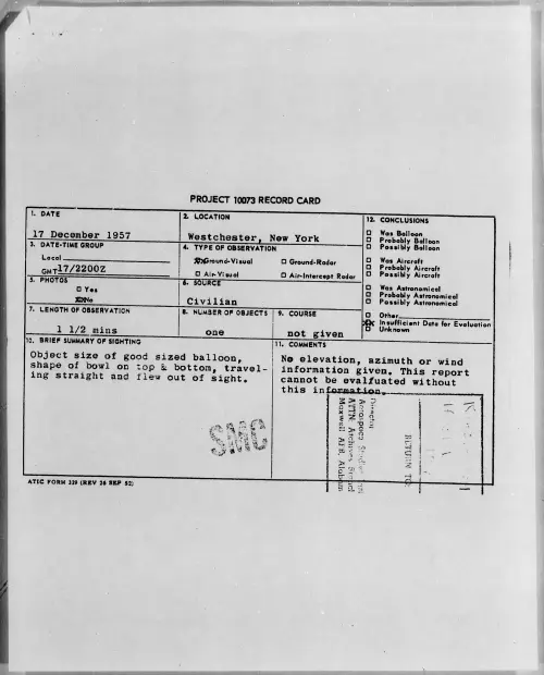 First page of 1957.12 - 6970729 - Westchester, New York