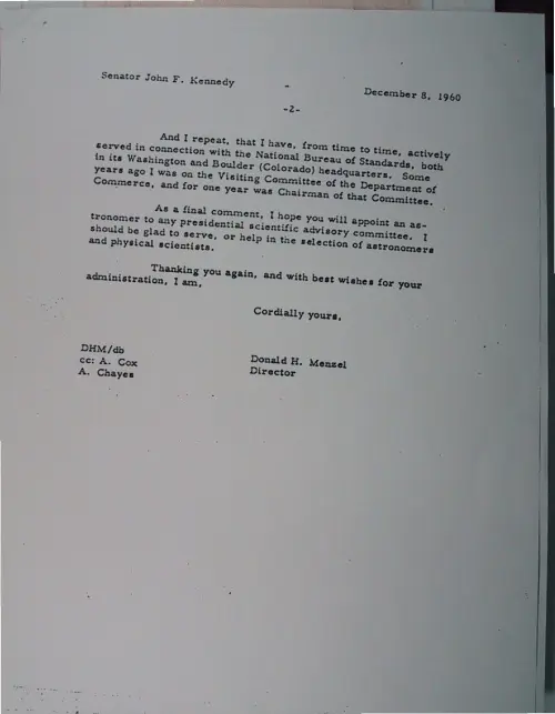First page of Wilbert Smith Archives Files Box 1131 02 1131-02-p136