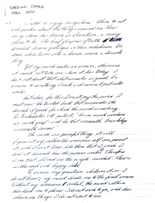 First page of Notes 2