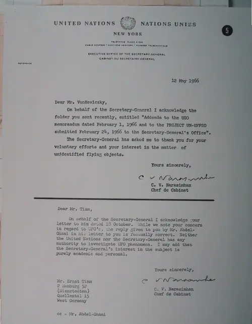 First page of Wilbert Smith Archives Files Box 1130 21 1130-21-p091