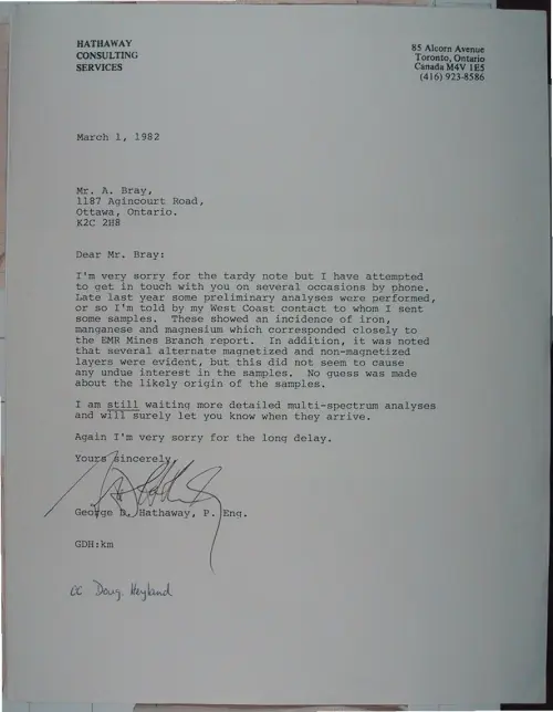 First page of Wilbert Smith Archives Files Box 1131 19 1131-19-p009