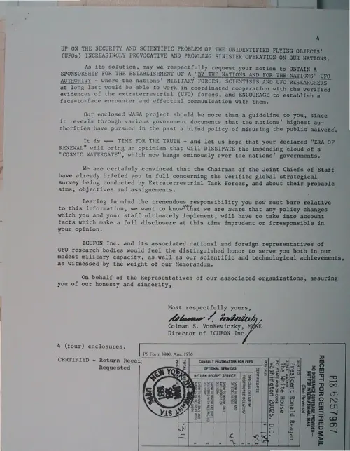 First page of Wilbert Smith Archives Files Box 1130 21 1130-21-p119