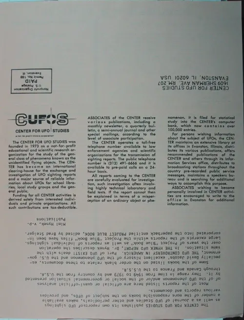 First page of Wilbert Smith Archives Files Box 1130 10 1130-10-p073